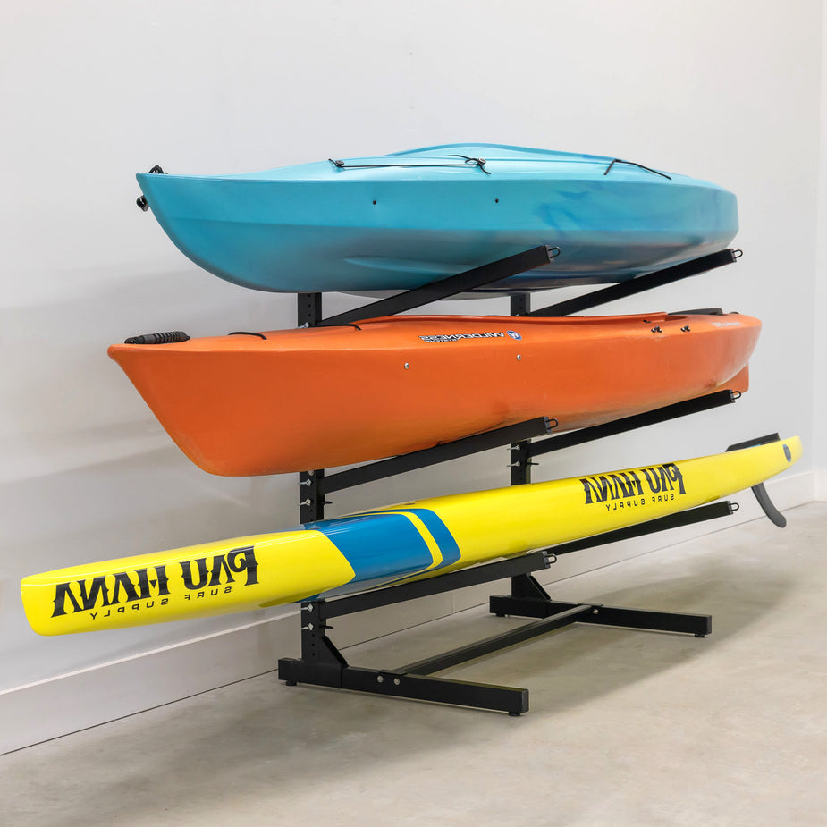 G-Surfboard & SUP Rack | Indoor-Outdoor Storage | 3 Levels – StoreYourBoard