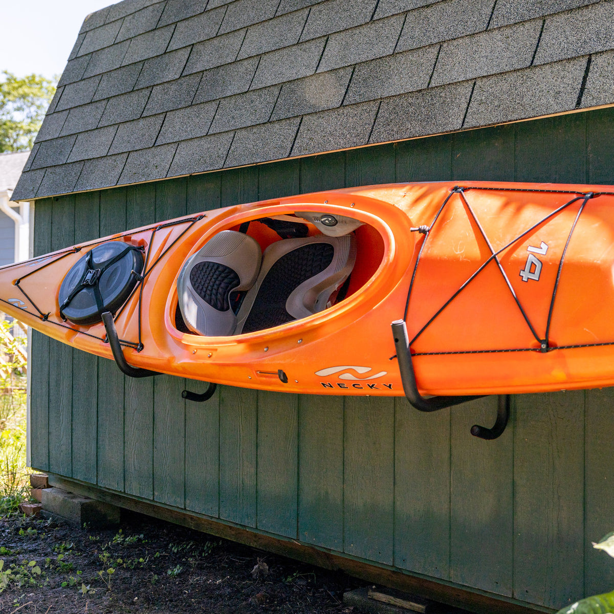 Swivel Kayak Wall Rack | Outdoor Storage Hooks – StoreYourBoard