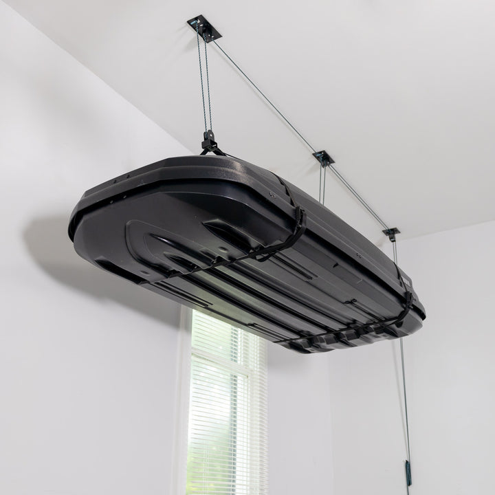 rooftop cargo box ceiling pulley