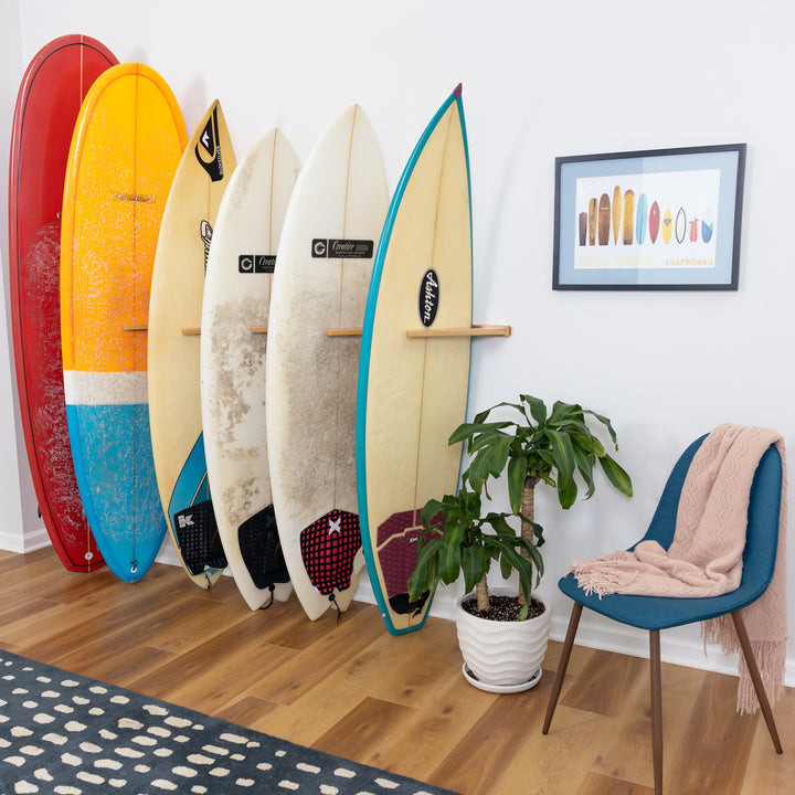 indoor surfboard storage