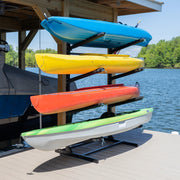 outdoor kayak storage