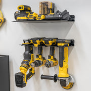 power tool organizer shelf