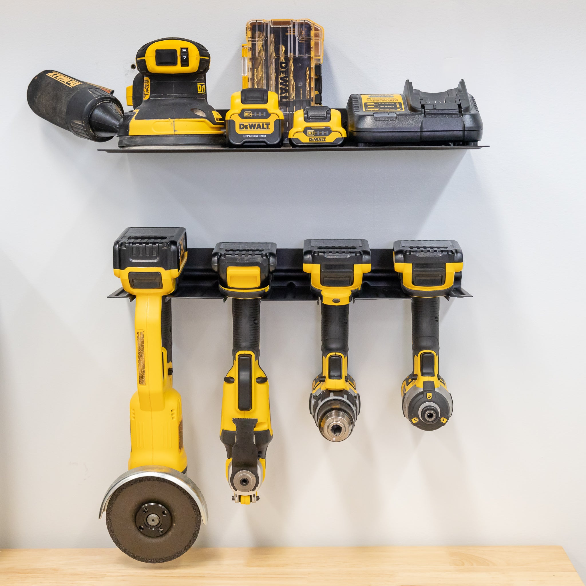 Grundy Power Tool Organizer with Shelf