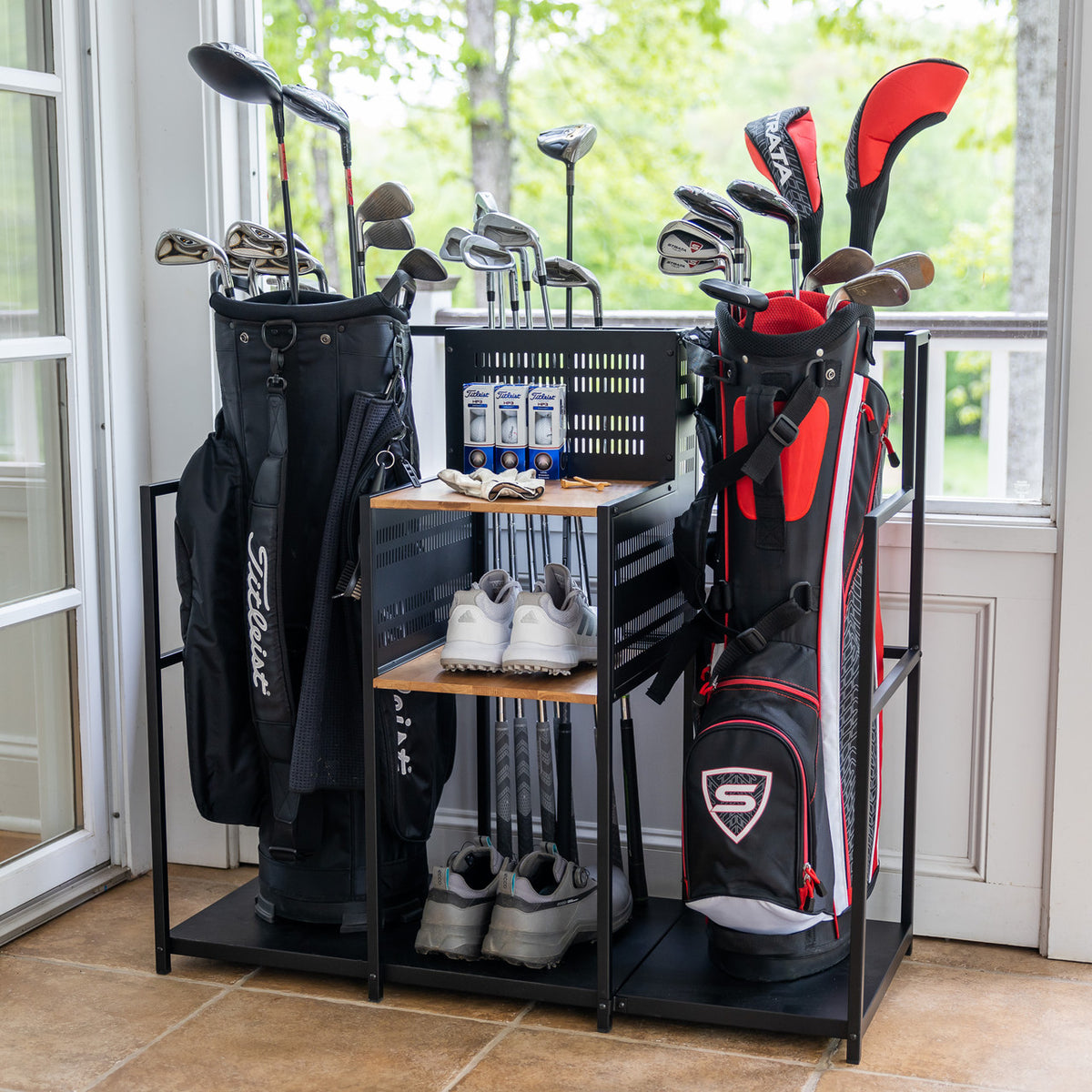 Garage Golf Organizer, Golf Gifts Accessories for Men, Golf Rack ...