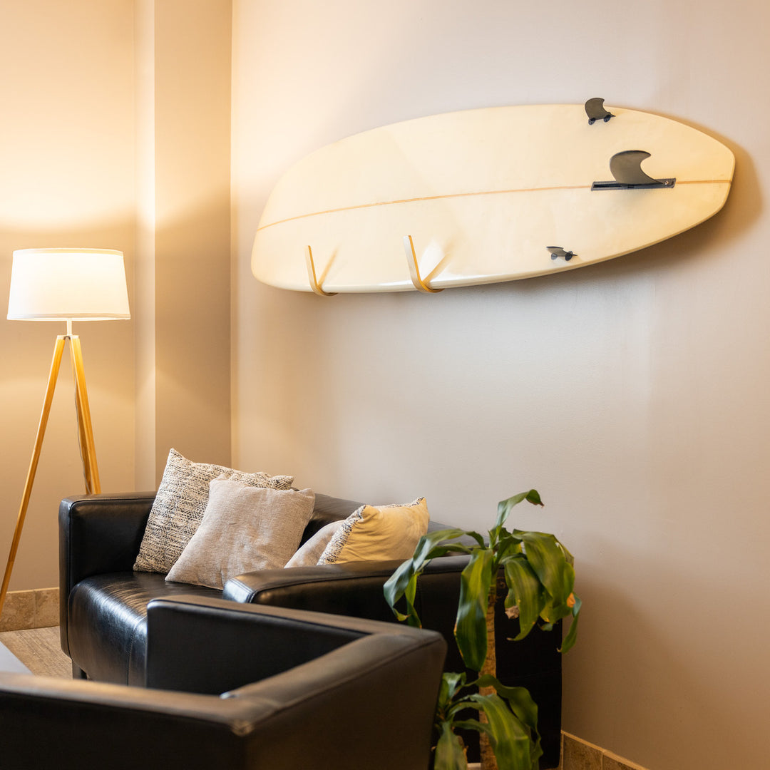 Minimalist Wood SUP Rack | Paddleboard Wall Hooks – StoreYourBoard