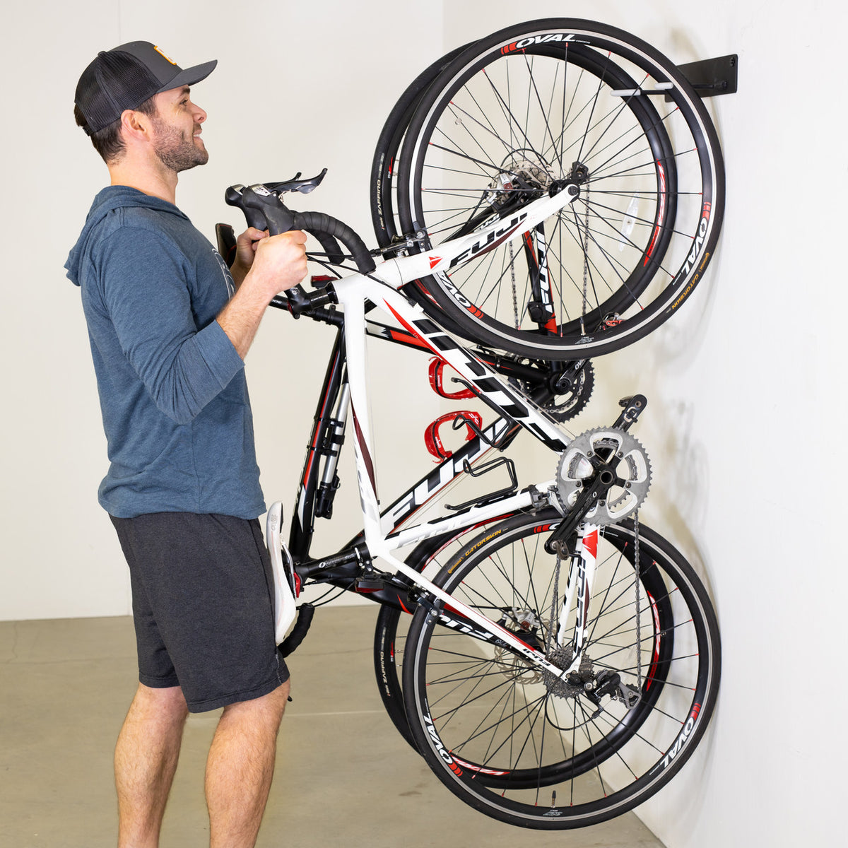 Blackstone Bike Storage Rack | 2 Bikes | Black – StoreYourBoard