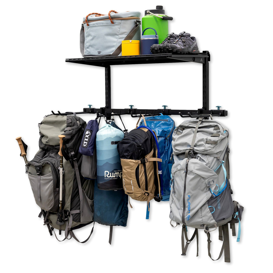 camping gear storage