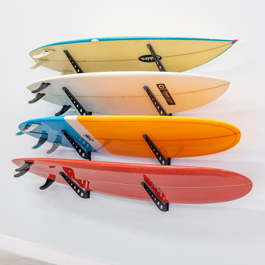 indoor surfboard storage #color_black