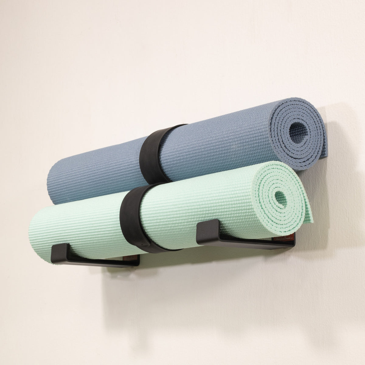Mat Display Rack Yoga Mat Storage Rack | Naked Rack | Wall Mount Fitness Organizer ...