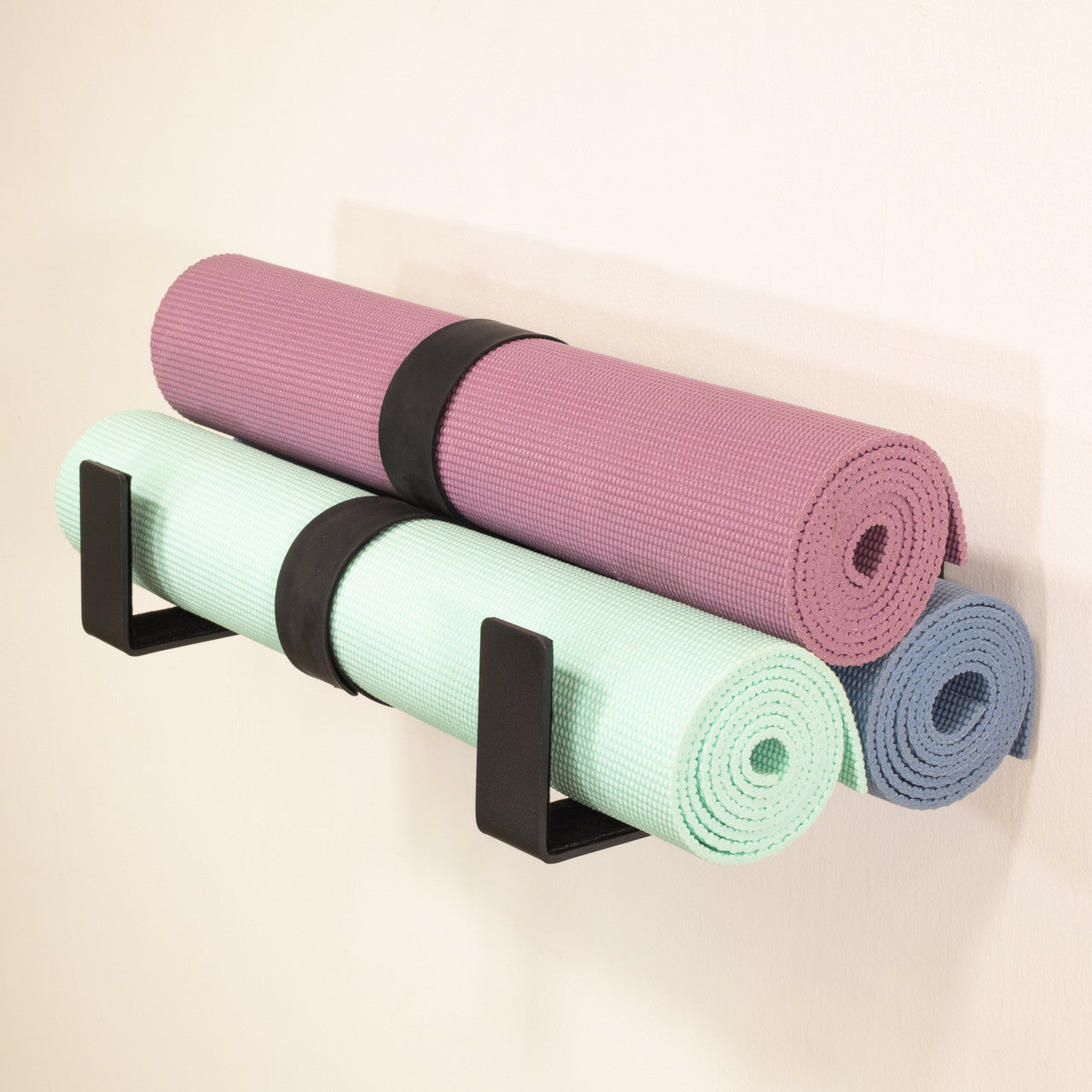 3 yoga mat storage rack