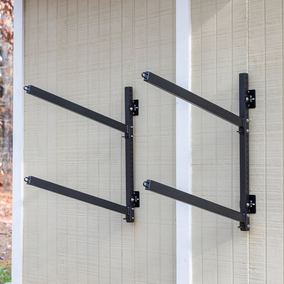 Outdoor SUP Storage Rack | Wall Mount | Holds up to 2 Paddleboards ...