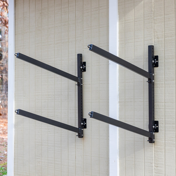 Outdoor SUP Storage Rack | 2 Level Adjustable Wall Mount