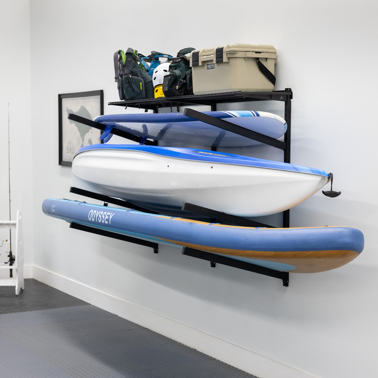 indoor kayak storage