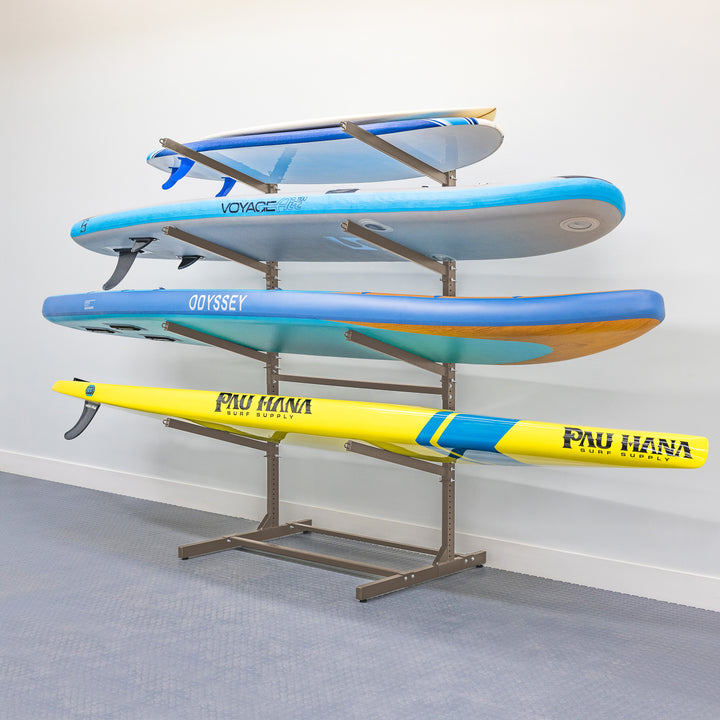 Teal Triangle Freestanding G-Surf & SUP | 4 Levels | Indoor-Outdoor