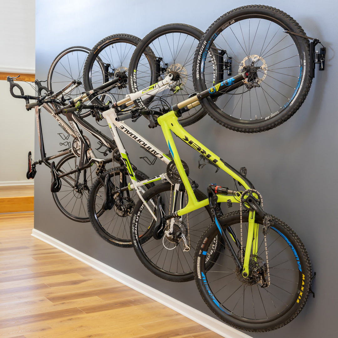 WallMaster Bike Rack Garage Wall Mount Bicycles 2-Pack Storage System Vertical Bike Hook for Indoor