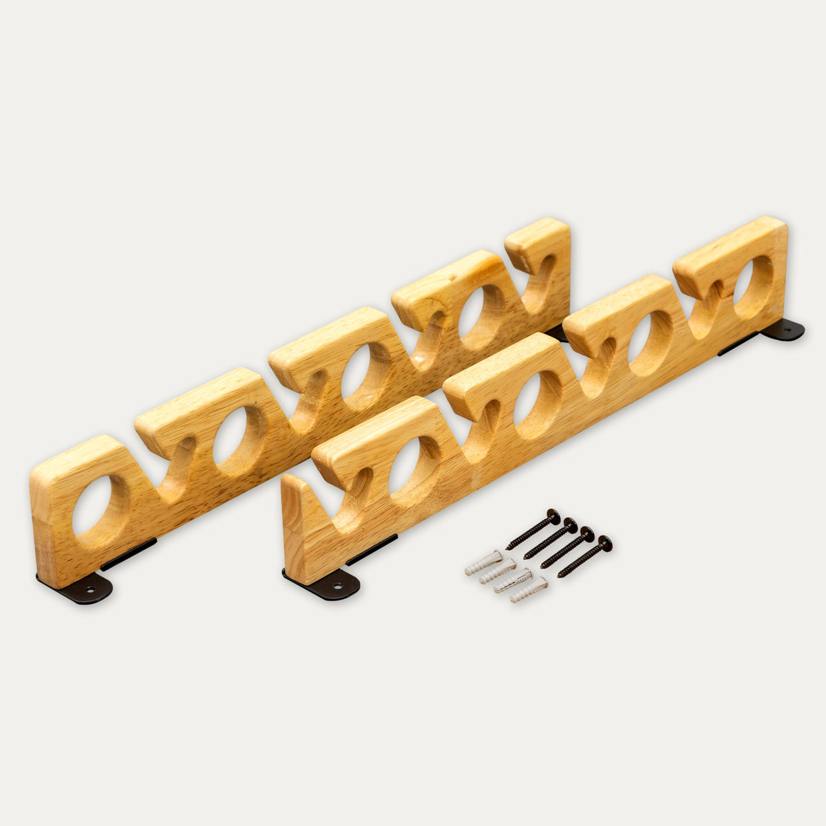 Wall Mounted Fishing Pole Rack: Space-Saving Storage Solution ...