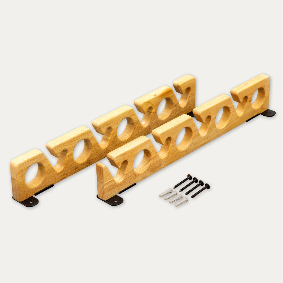 Wall Mounted Fishing Pole Rack: Space-Saving Storage Solution ...