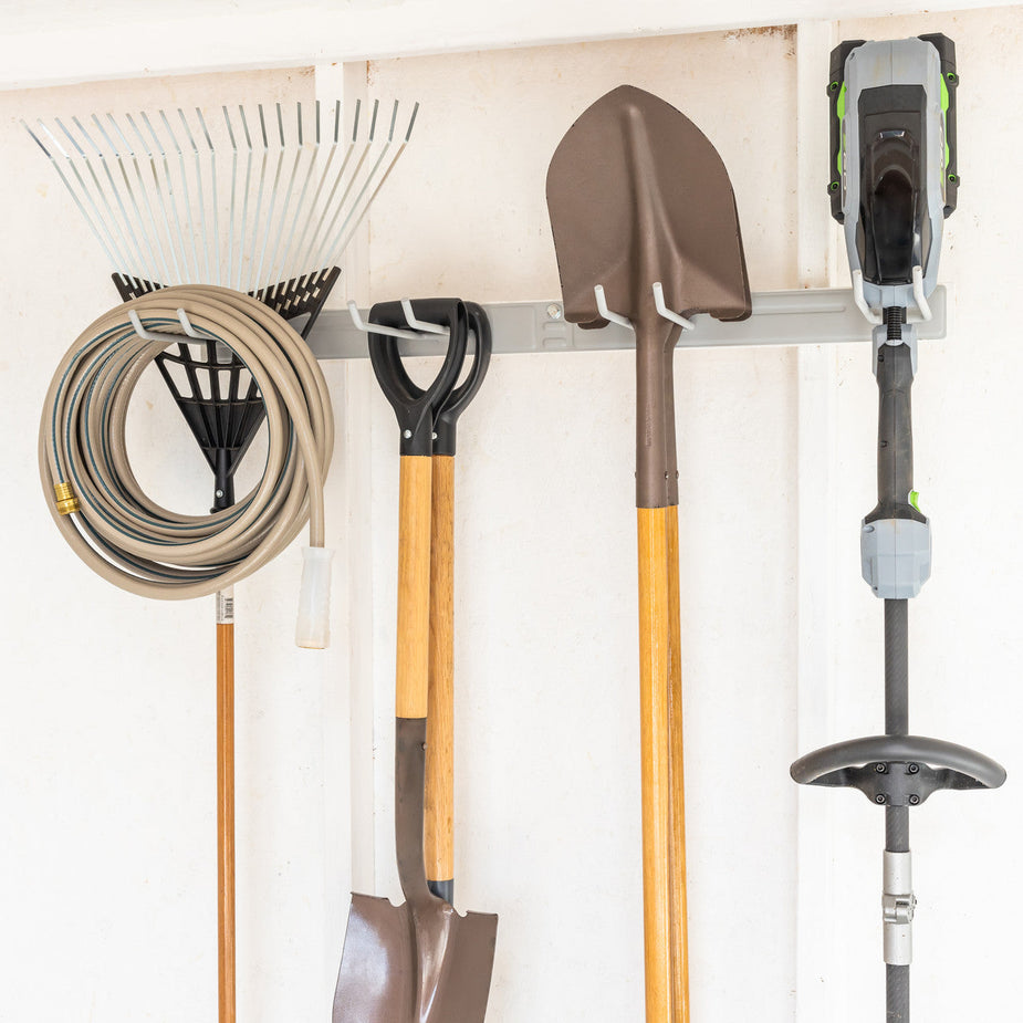 2 Pack Shovel Holder Wall Mount - Lawn Tool Organizer Garage - Wall ...