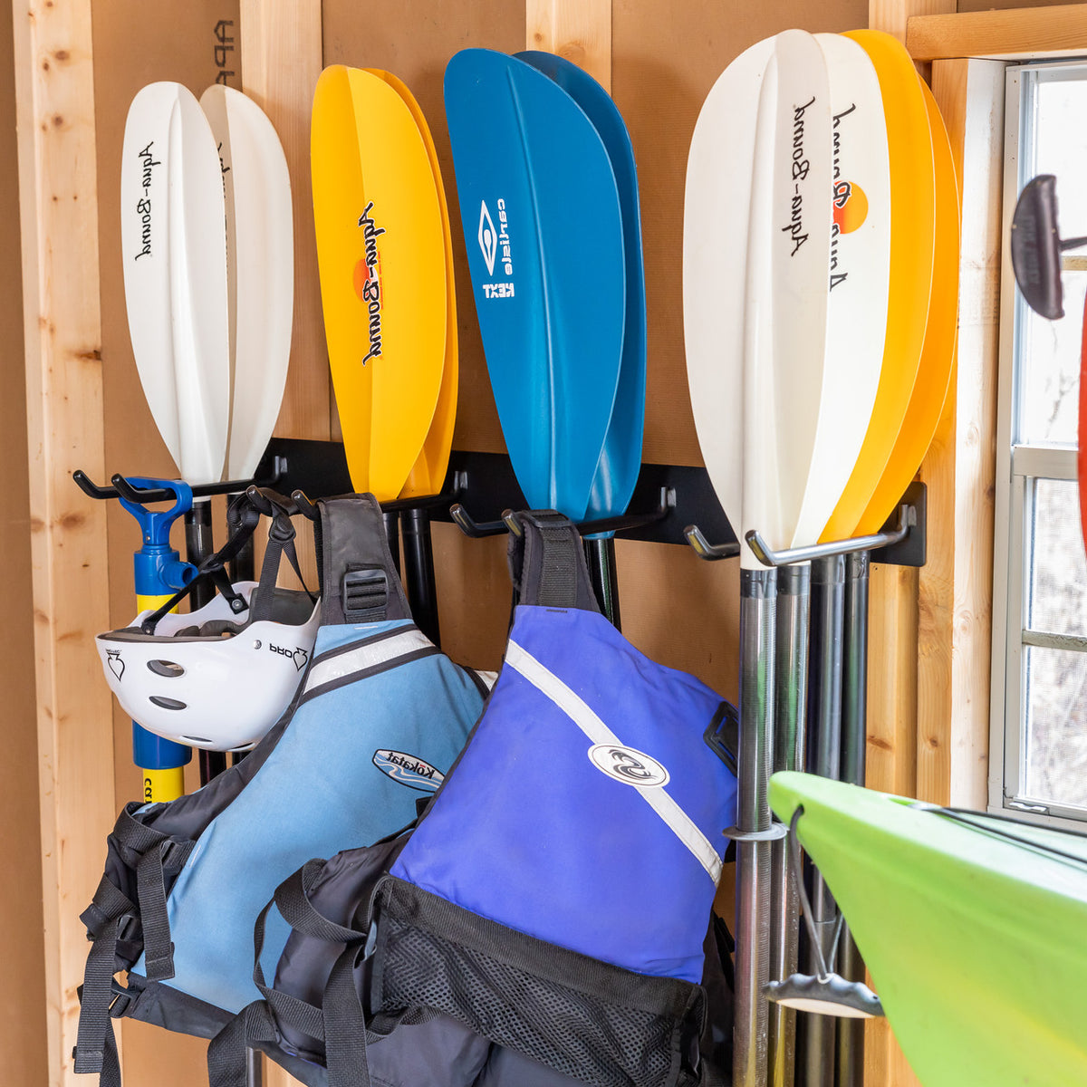 Paddle Rackuk Laurel Lake Paddle Storage Rack | Holds 16 Paddles – StoreYourBoard