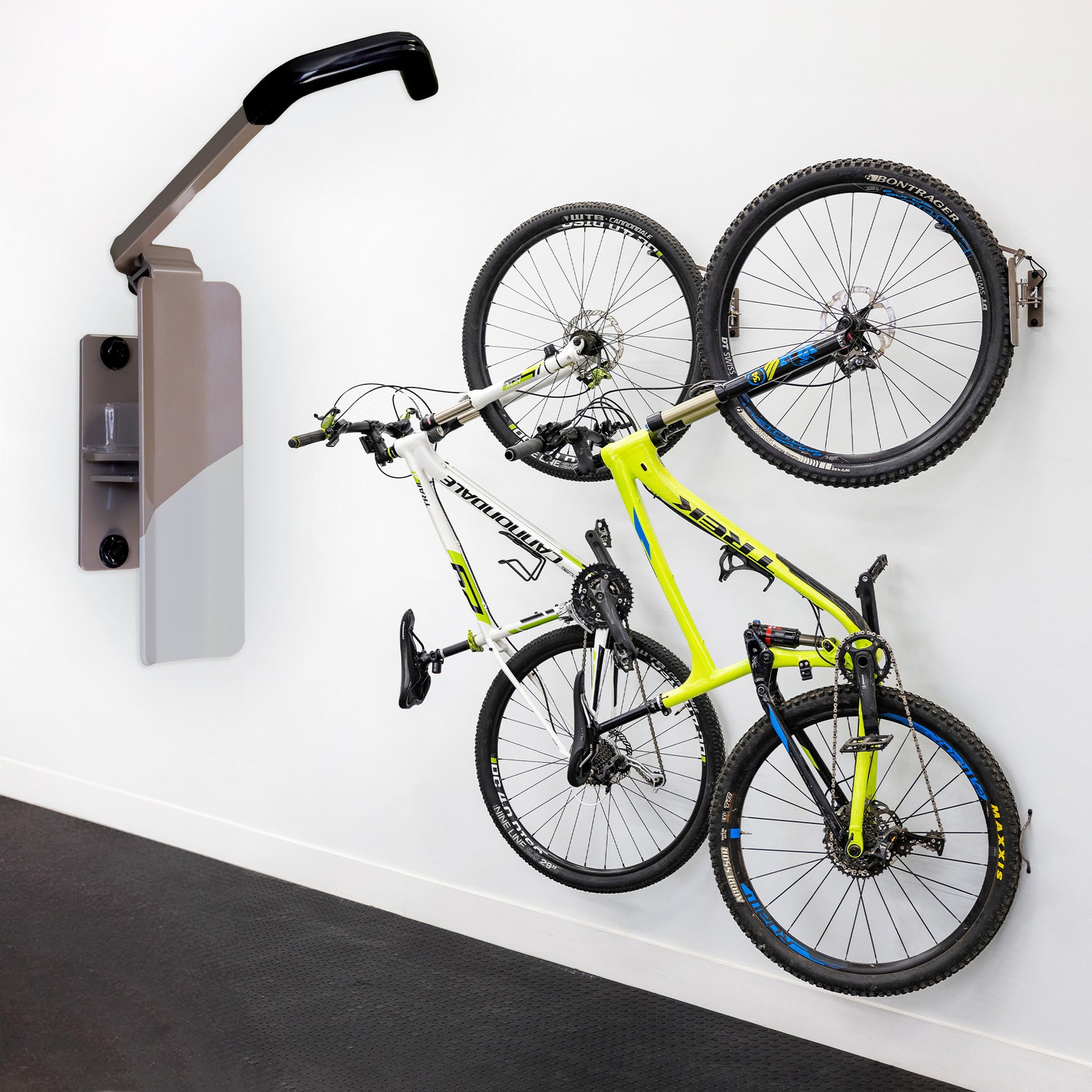 2 pack bike garage wall storage