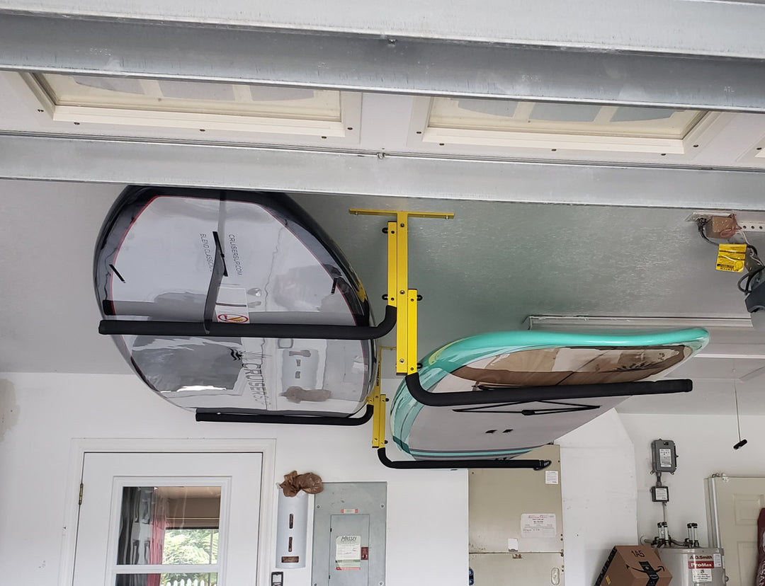 paddleboard ceiling rack
