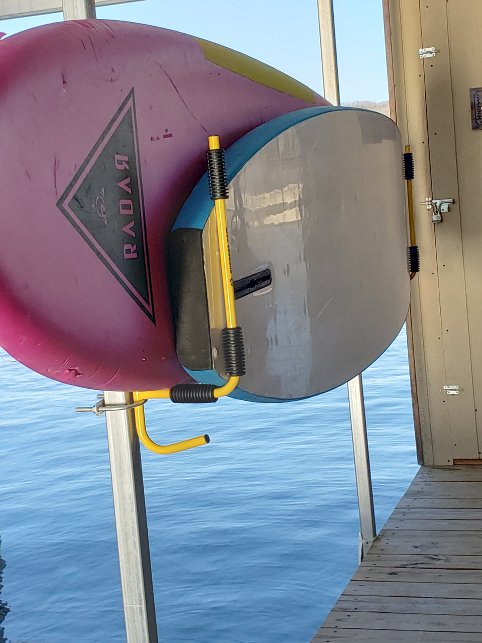 paddleboard dock rack 