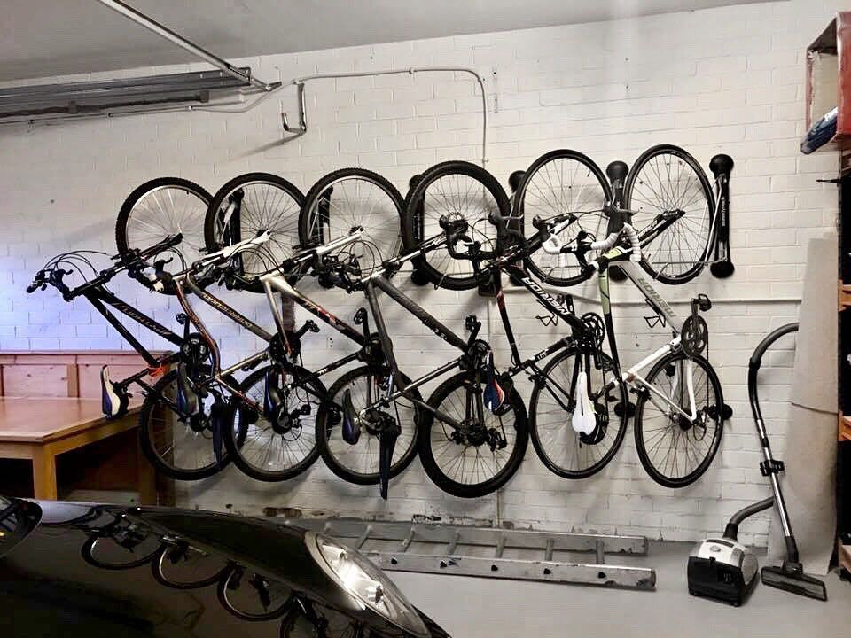garage storage for fat tire bikes