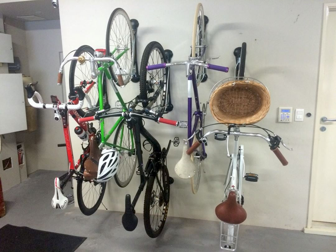  StoreYourBoard Swivel Bike Wall Rack, 2 Pack Garage