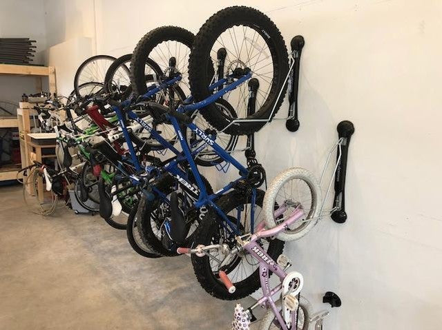 organize fat tire bikes