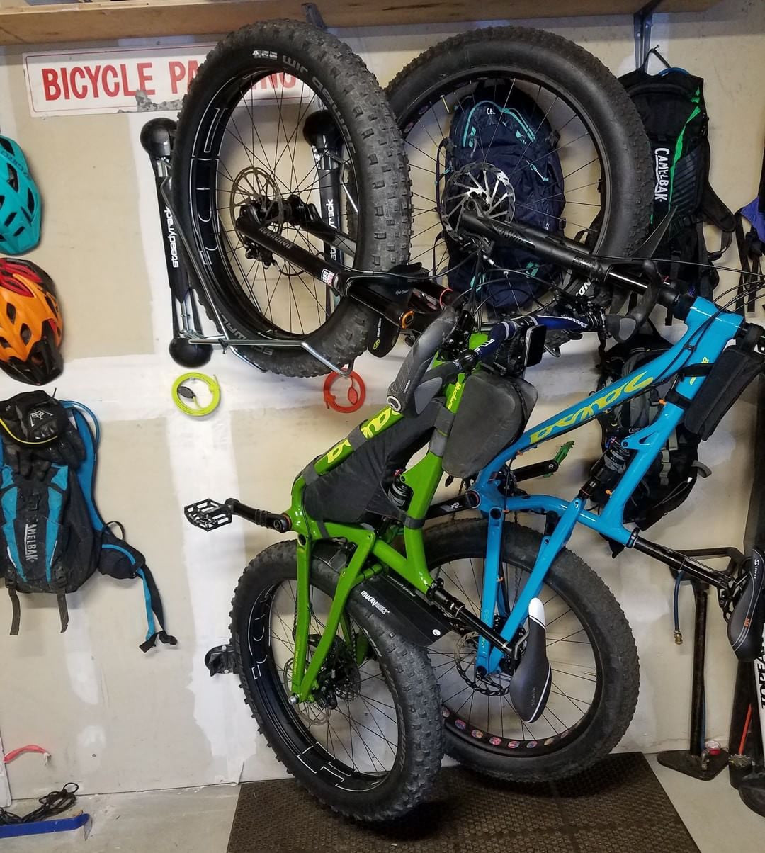 fat tire bike storage