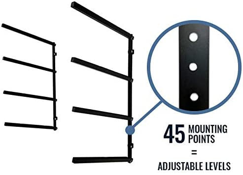 4 Paddleboard Storage Rack | Holds 400 lbs | Indoor Organizer ...