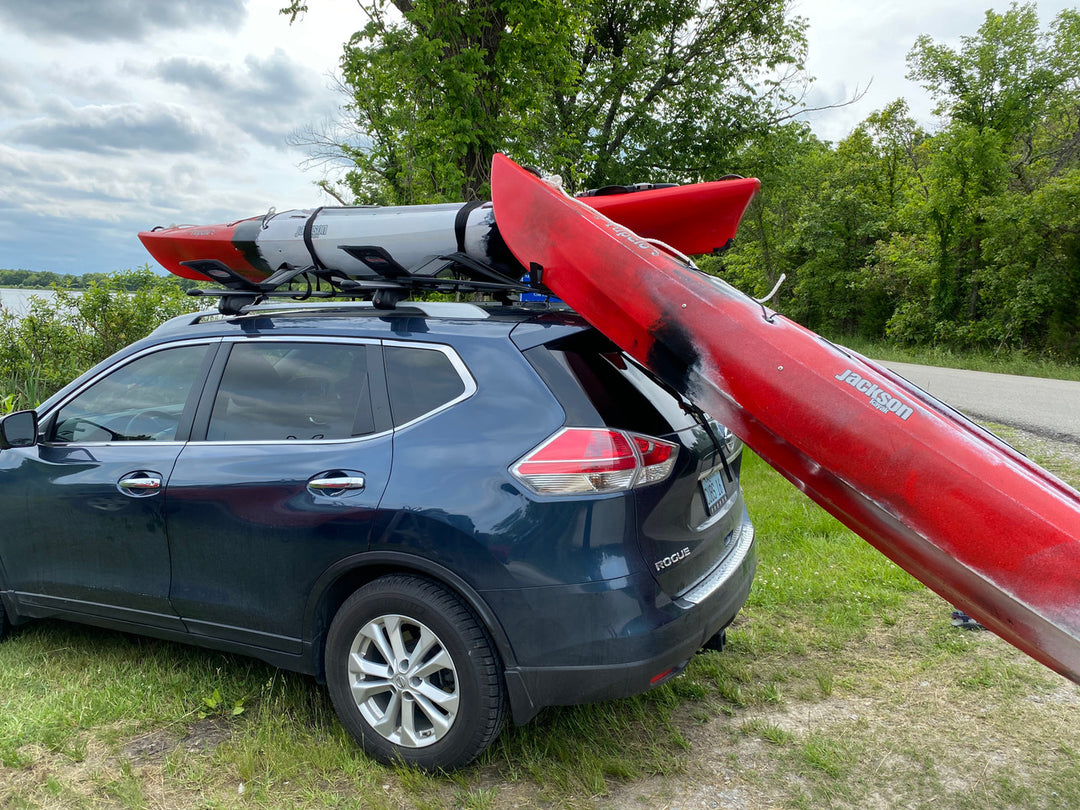 Kayak Roof Rack with Load Assist  SeaWing™ Stinger – StoreYourBoard