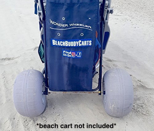 sand wheel for folding beach cart