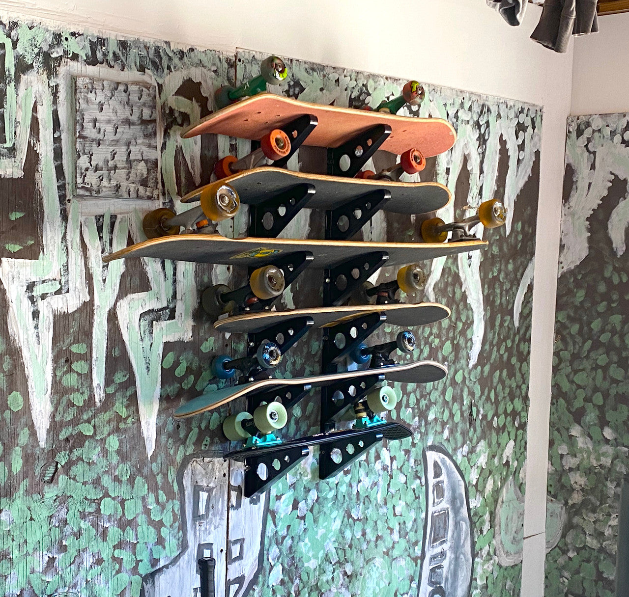 Speed Skates Racks Skateboard Rack | Trifecta Storage Rack – StoreYourBoard