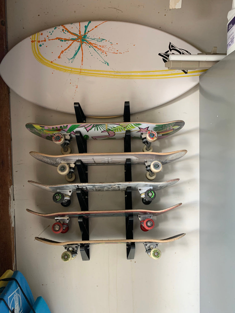 skimboard wall rack