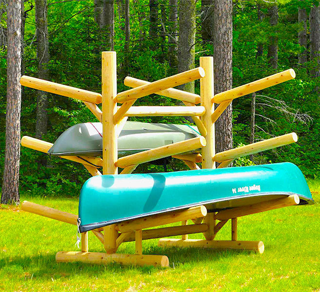freestanding kayak storage