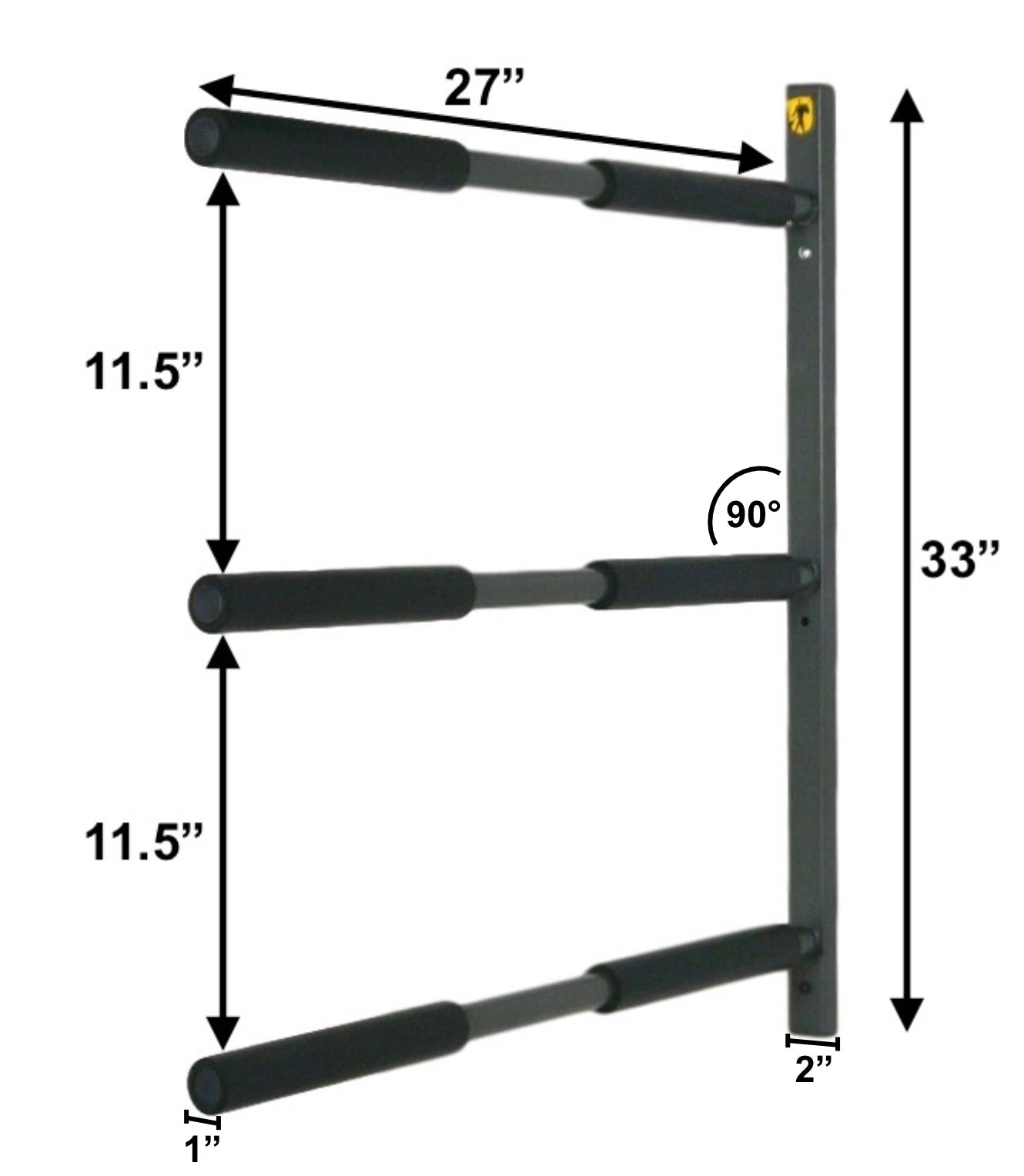 3 Paddleboard Wall Storage Rack