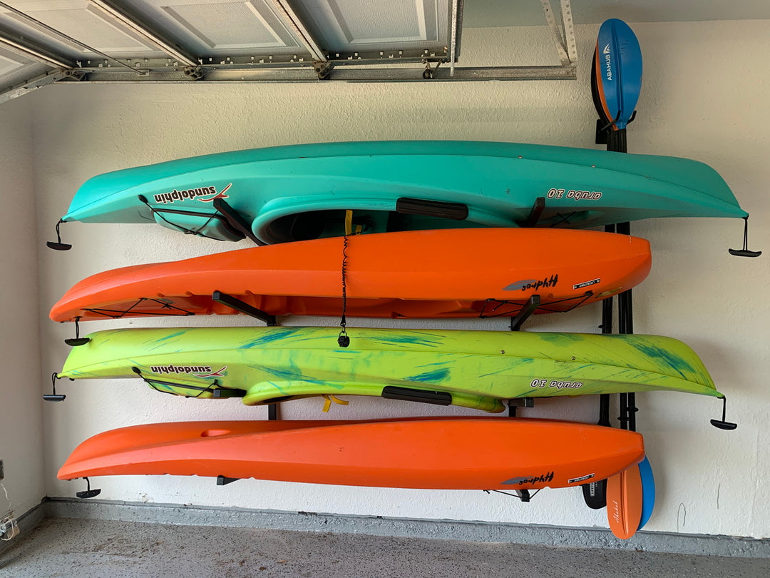 indoor kayak storage