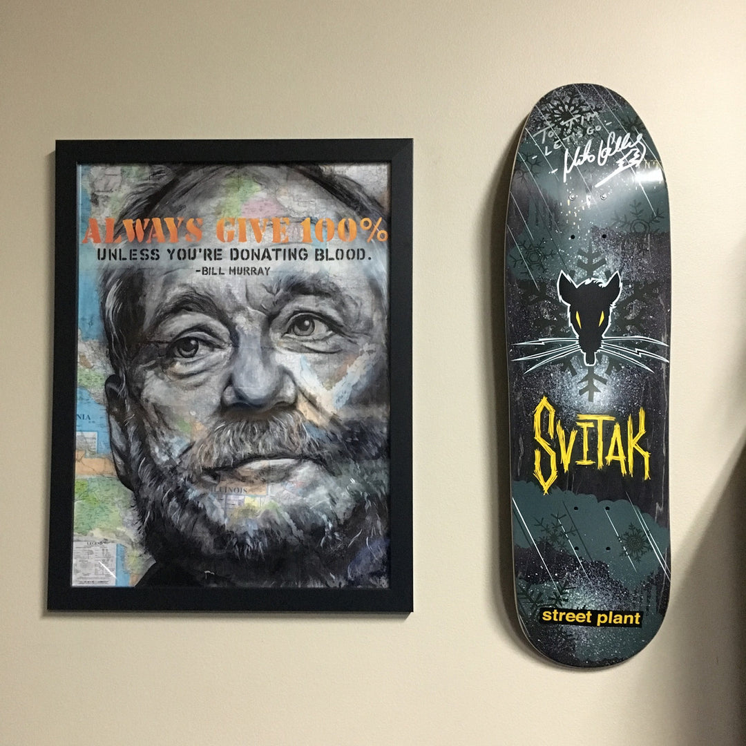 skate deck wall mount dispaly