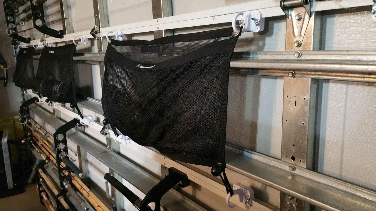 Garage Door Storage Bag | Cobra Racks | Hanging Garage Gear Web