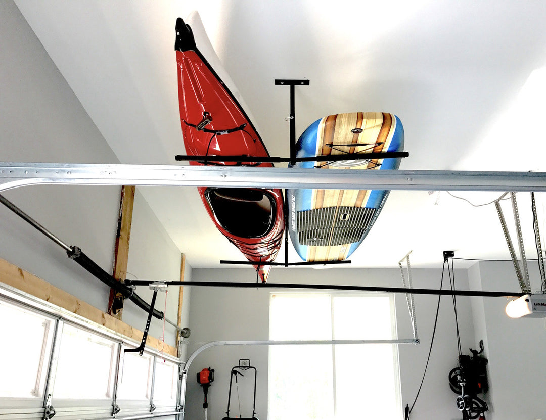 garage storage for kayaks and paddleboards
