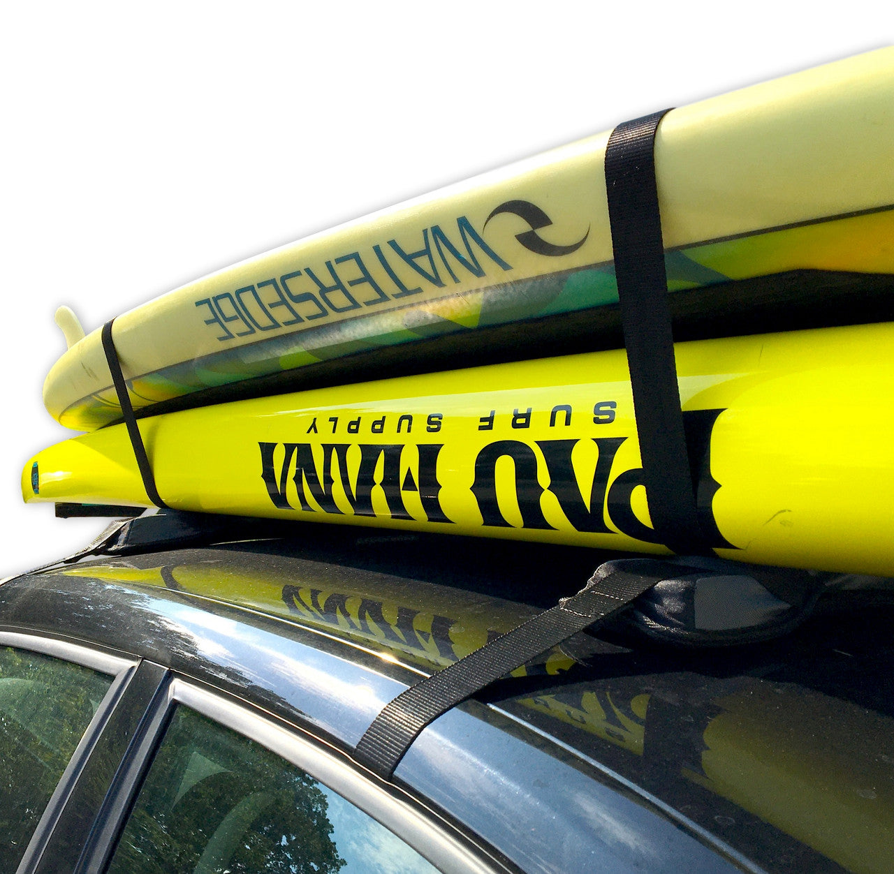 Removable roof outlet rack for car