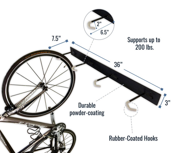 BLAT bike wall mount