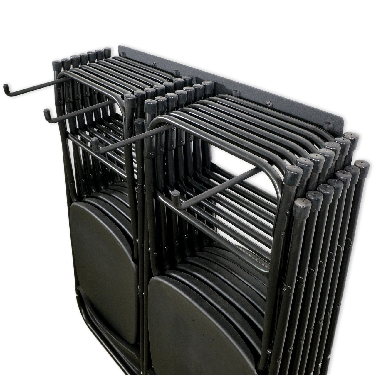 BLAT Folding Chair Storage Rack | Holds 12 Chairs | Solid Steel Wall ...