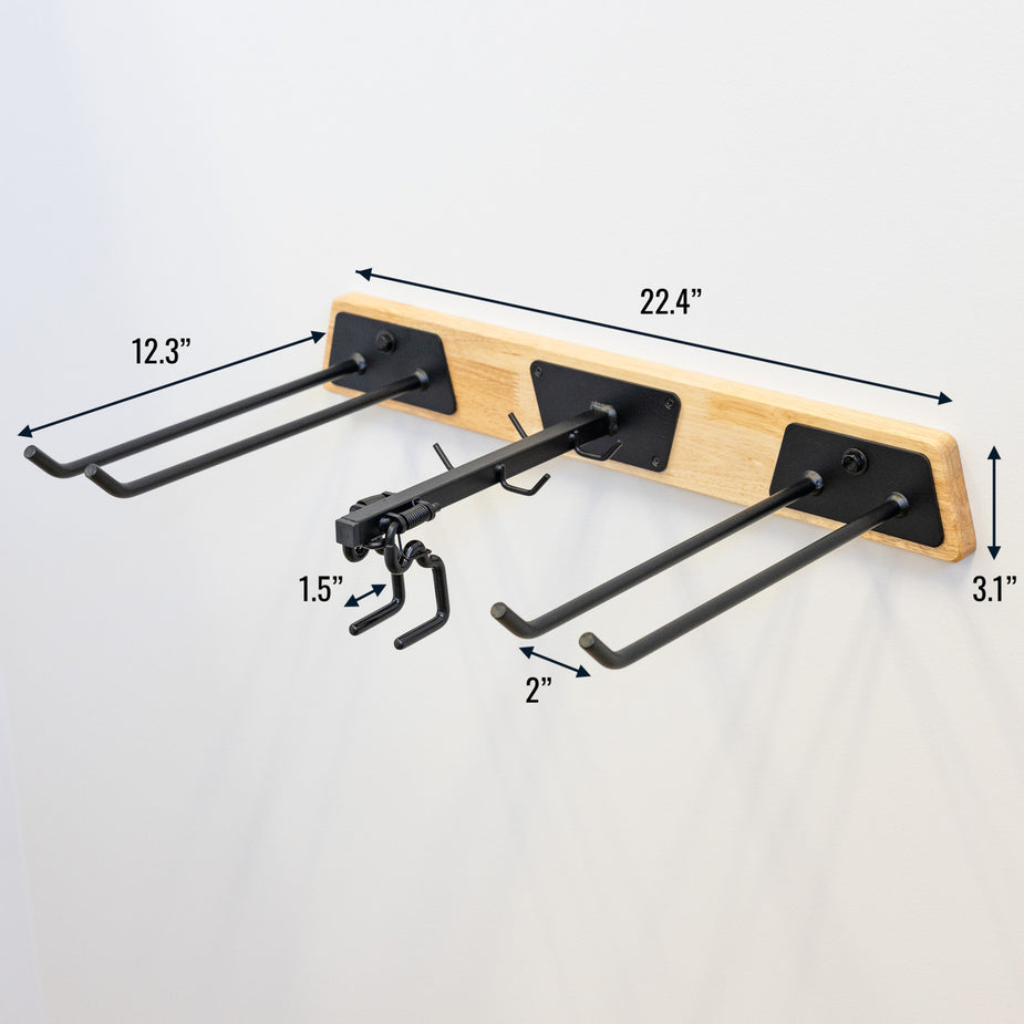 Yard Tool Hanger for Shed, Hold Shovels, Rakes, Ladder & Weedeater ...