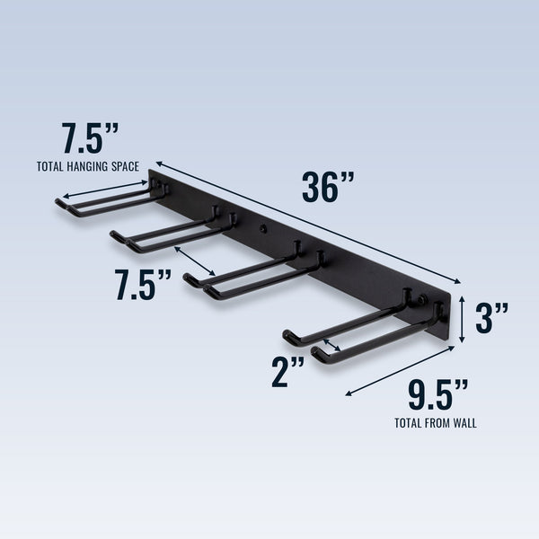 Laurel Lake Paddle Storage Rack | Holds 16 Paddles – StoreYourBoard