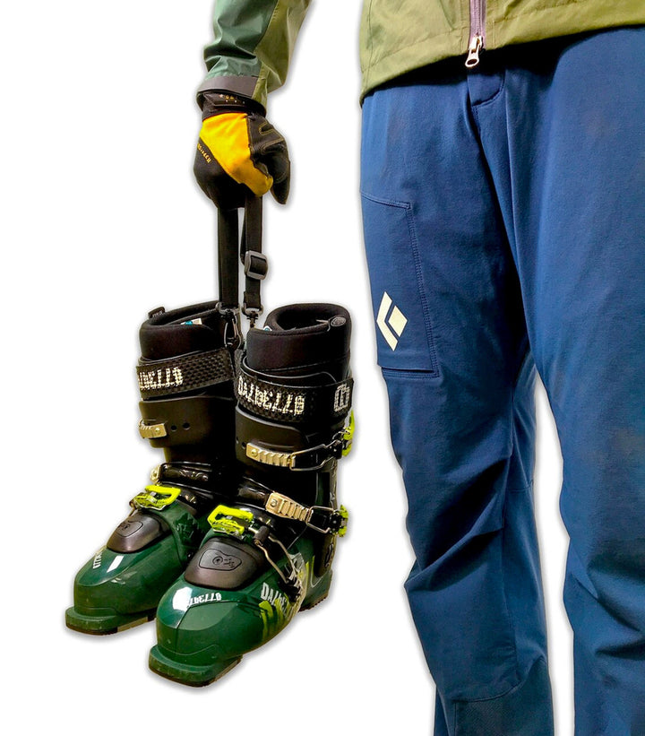 how to carry ski boots