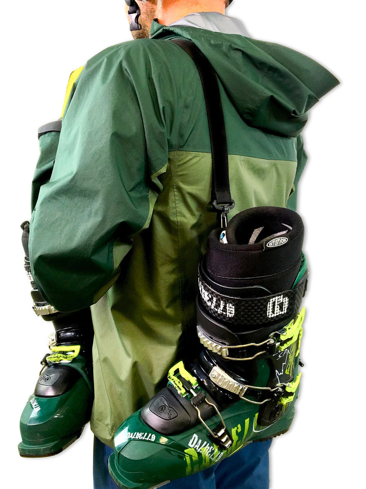 ski boot shoulder strap