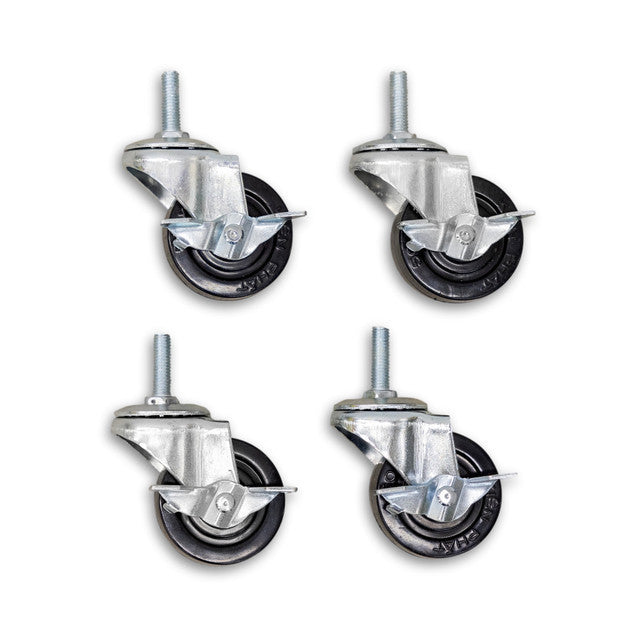 kayak rack caster wheels