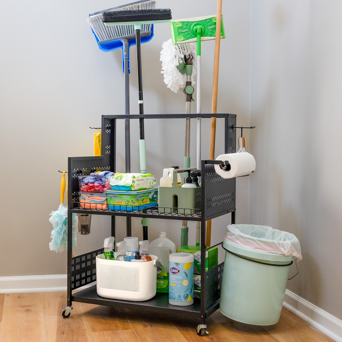 The Everything Utility Cart, Garage Rolling Storage Organization, Car ...